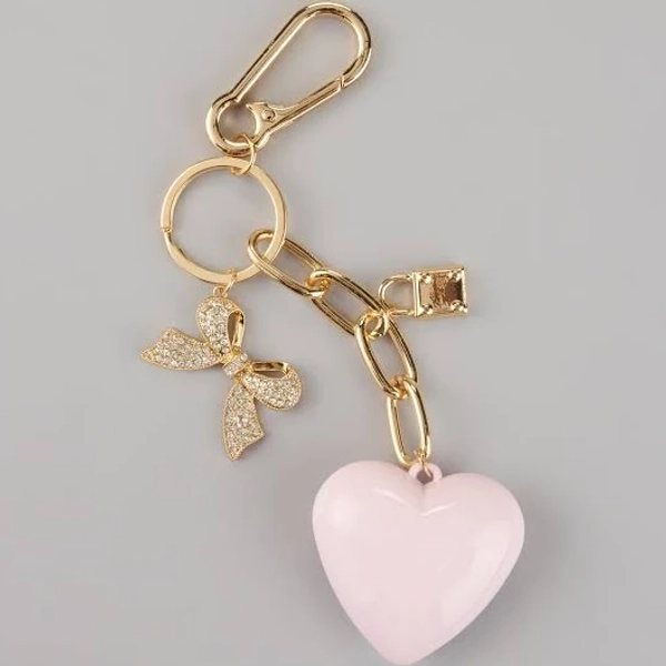 Windsor Love Note Heart Rhinestone Keychain
