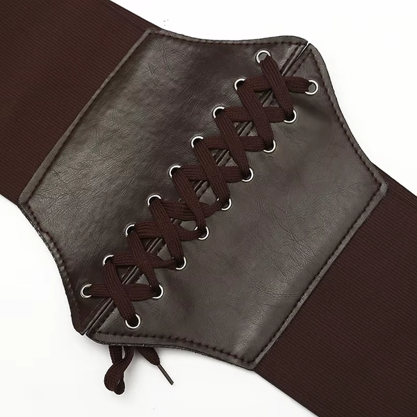 Women Corset Punk Black Wide Belt Leather Slimming Body Belts For Women Cummerbunds Elastic High Waist Belt Female Dress Corsets - AliExpress 200000297