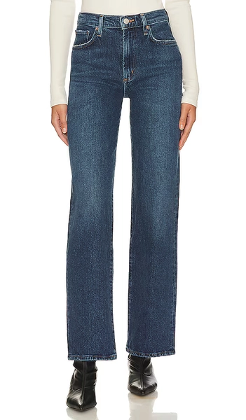 Harper Mid Rise Straight Jeans