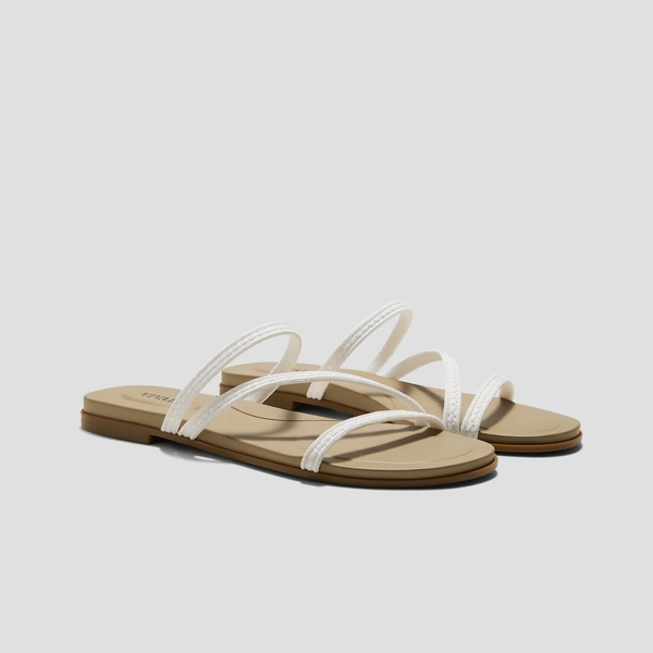 Round-Toe Flip-Flops (Carla) - US Size 5