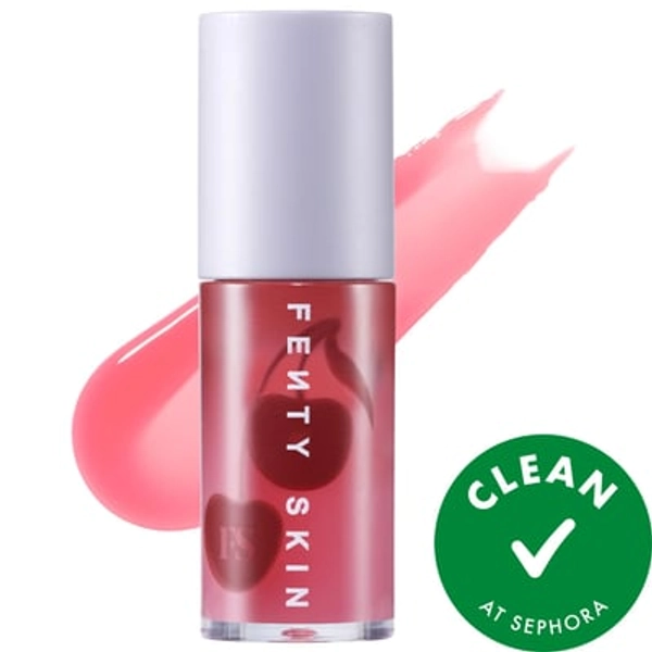 Fenty Beauty by Rihanna Fenty Treatz Hydrating + Strengthening Lip Oil Cherry 0.19 oz / 5.6 mL