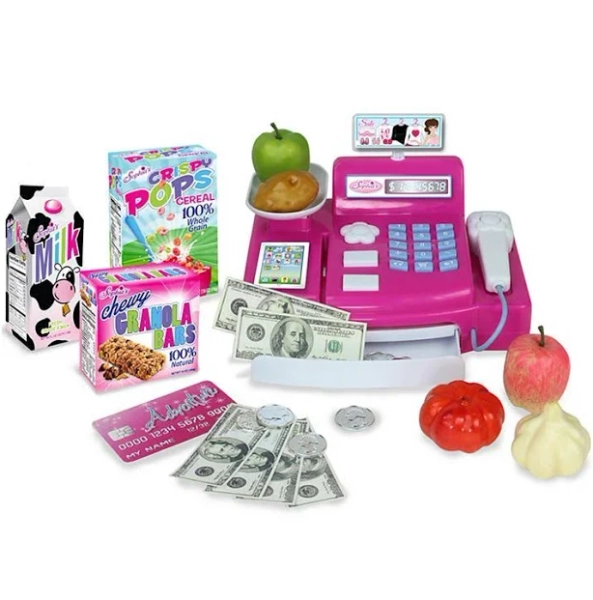 Sophia's 18" Doll Cash Register & Food Play Set