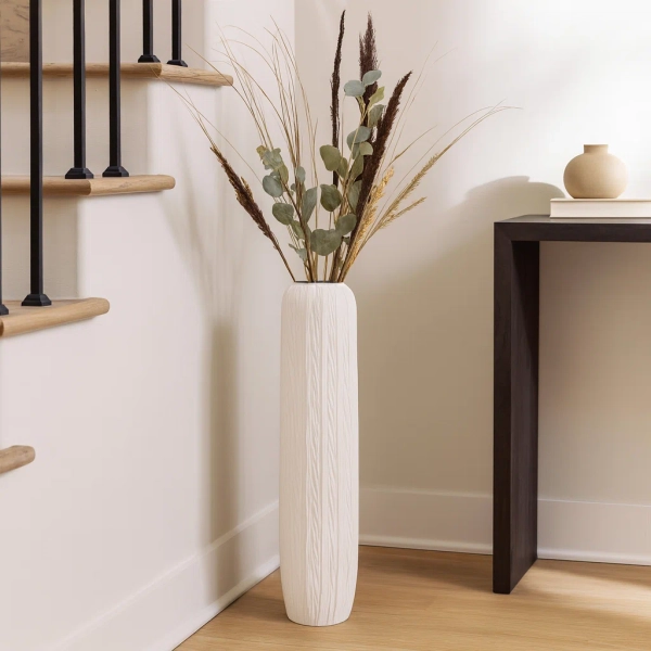 Latitude Run® Tiznit Ceramic Elegance Enhance Your Space with Unique Vase Decor & Reviews | Wayfair