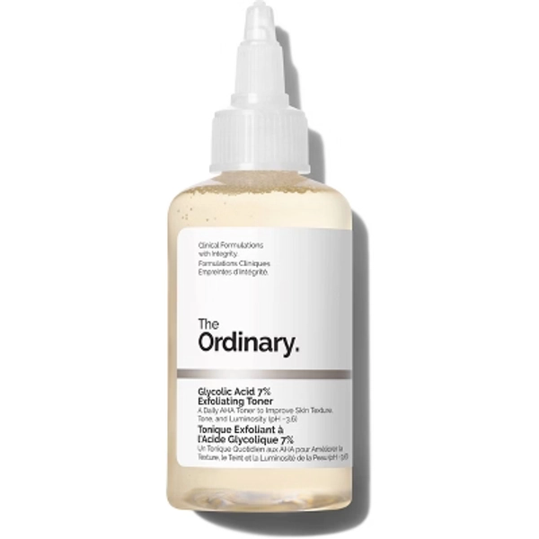 The Ordinary Glycolic Acid 7% Exfoliating and Brightening Daily Toner  - 3.38 fl oz - Ulta Beauty