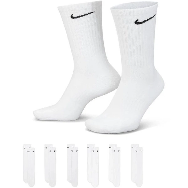 Nike Unisex Adult Everyday Cotton Cushioned Crew Training Socks