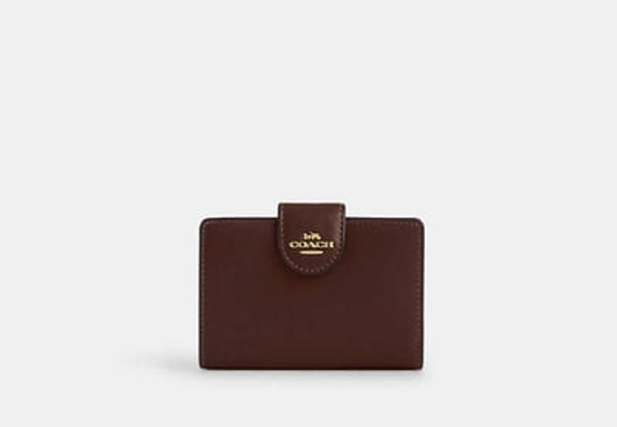 Coach Outlet Medium Corner Zip Wallet - Brown