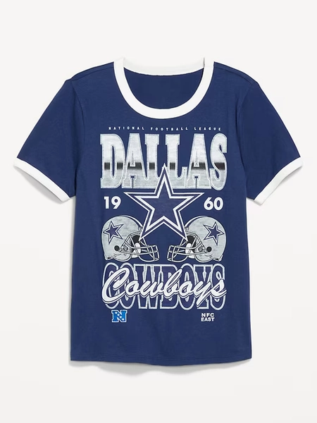 Dallas Cowboys EveryWear Crew-Neck Ringer T-Shirt