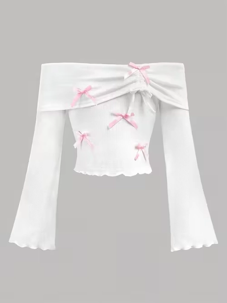 girls autumn winter casual fashion solid color cute bow - Temu