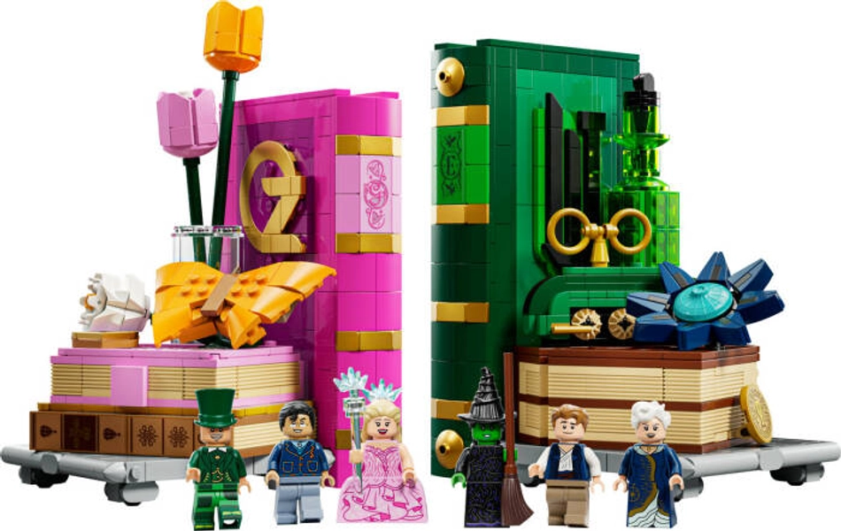 75691 LEGO® Wicked Glinda ve Elphaba Kitap Destekleri