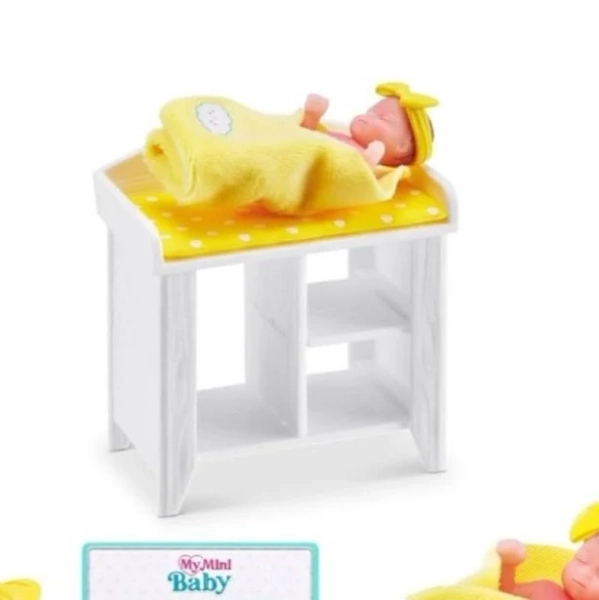 Zuru Five Surprise, My Mini Baby, Series 1, Yellow Changing Table, Brand New - New Toys & Collectibles