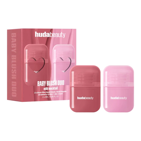 Baby Blush Duo Mild Mocktail - Coffret blush | HUDA BEAUTY ≡ SEPHORA