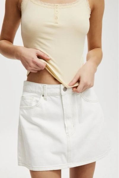 Original Denim Mini Skirt