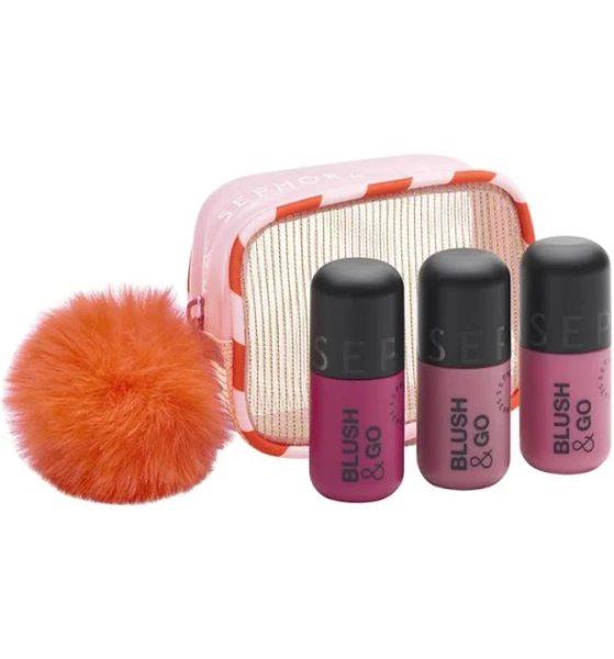 Sephora Collection Blush & Go Trio Makeup Gift Set