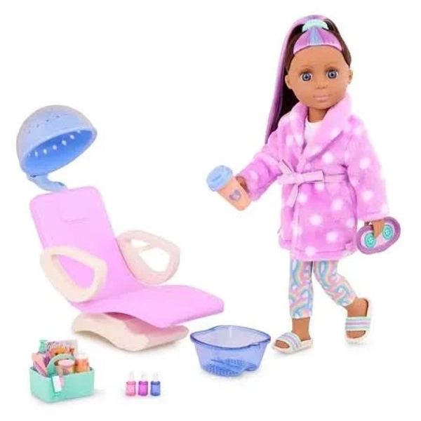 Glitter Girls Spa Doll Annia & GG Spa Chair Playset