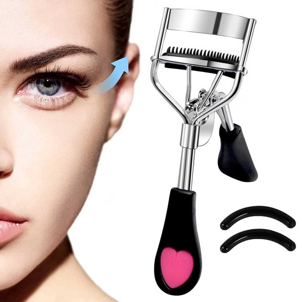 Pinkiou Eyelash Curler with Brush Mascara Eyelash Curler with Built in Comb Accessory Best Professional Tool for Lashes Curls for Daily Makeup - Walmart.com