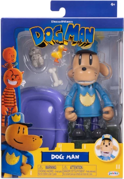 Dog Man Wave 2 Asst 5in Figure 4pc