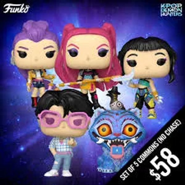 Funko Pop! KPop Demon Hunters Vinyl Figures