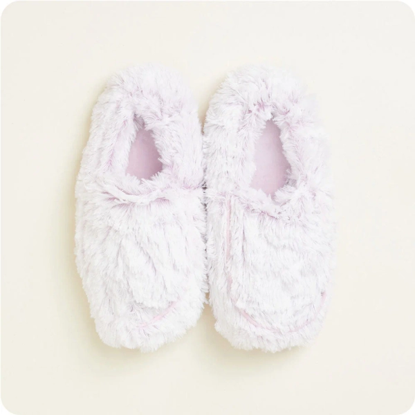 Marshmallow Lavender Slippers Warmies®