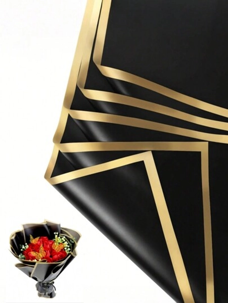 MEHELANY 20/10/5/1pc/Pack Flower Wrapping Paper - Valentine's Day Waterproof Bouquet Wrapping Paper For DIY Crafts, Florist Supplies Wrapping Paper For Wedding Birthday Gifts, Gift Wrapping, Florist Bouquet Wrapping, DIY Flower Arrangement, Mother's Day, Birthday, Wedding, Graduation And Anniversary - Size 10 Items