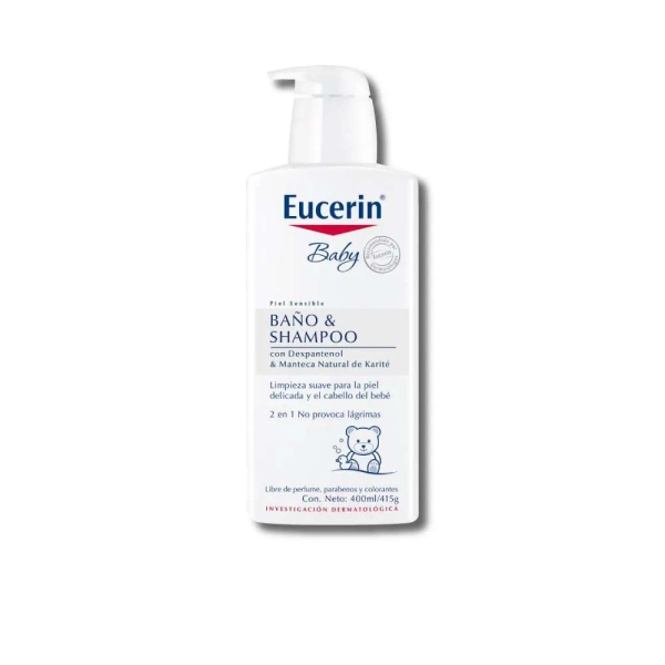 Shampoo Baby Eucerin Frasco 400 Ml