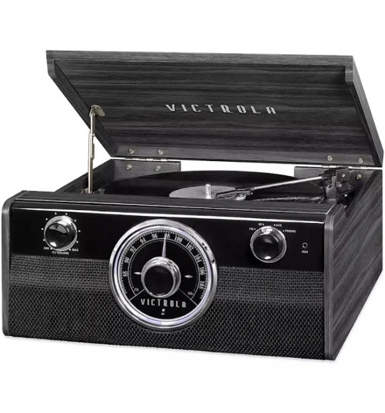 Victrola 6-in-1 Empire Bluetooth Record Player