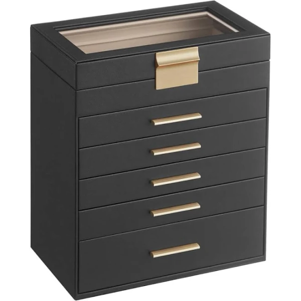 Latitude Run 6-Layer Jewelry Box Organizer
