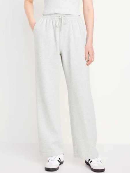 Old Navy Women's Extra High-Waisted Socomfy Wide-Leg Sweatpants
