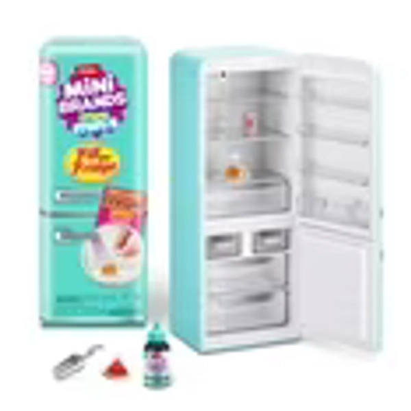 Mini Brands Fill the Fridge Playset (Assorted) Collectible Blind Novelty and Gag Toy by ZURU