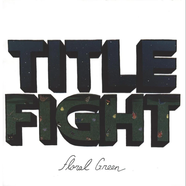 Title Fight Floral Green Vinyl Record
