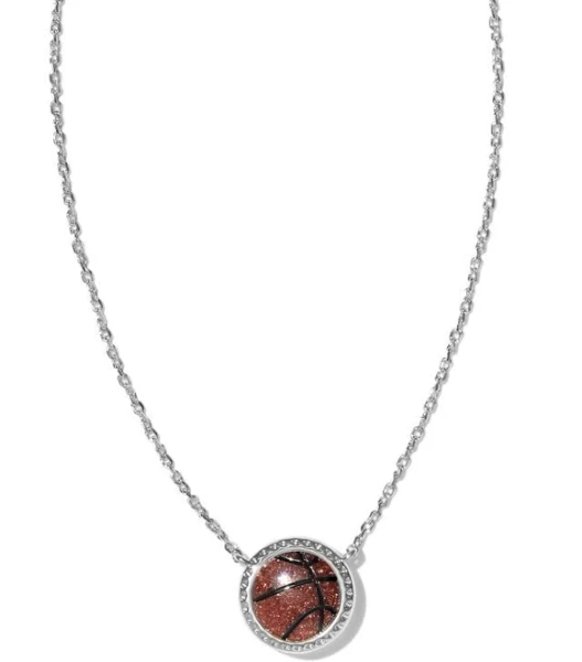 Kendra Scott Basketball Short Pendant Necklace
