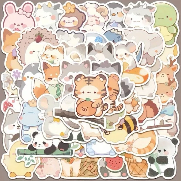 50pcs Cute Kawaii Stickers