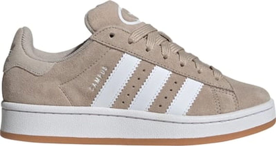 adidas Kids' Grade School Campus 00s Shoes, Size 6, Beige/White
