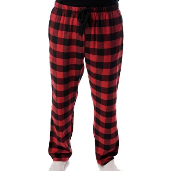 #followme Men's Flannel Pajamas - Buffalo Plaid Pajama Pants for Men - Lounge & Sleep PJ Bottoms 45905-1A-S
