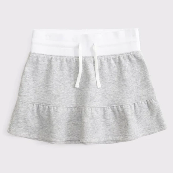 Abercrombie Kids Girls Ruffle Mini Skort