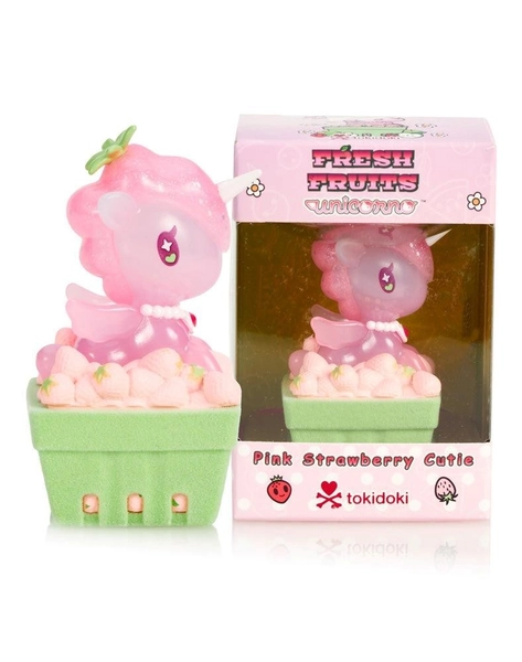Tokidoki Fresh Fruits Unicorno Pink Strawberry Cutie Special Edition