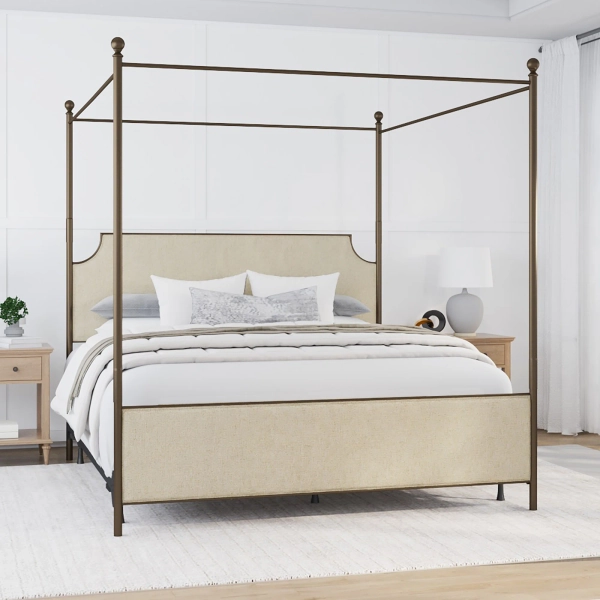 Olague Low Profile Canopy Bed