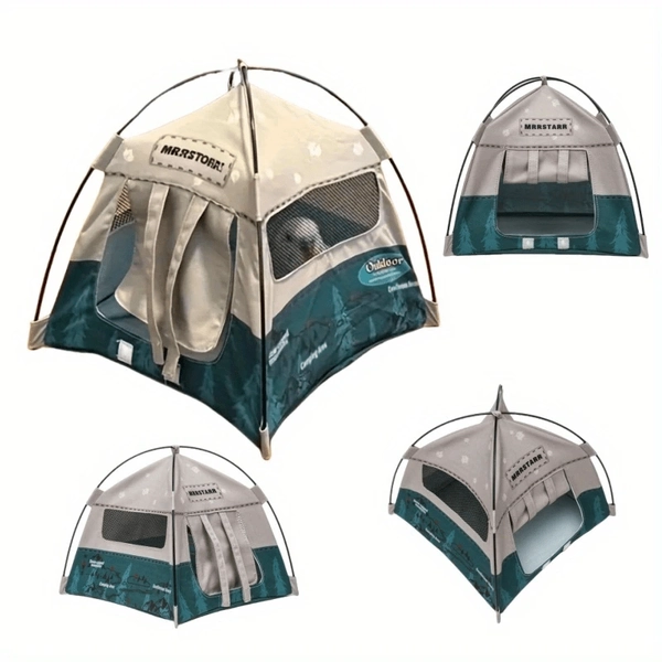 Miniature Dollhouse Camping Tent Playset, Perfect for Displaying in Dollhouses, Great Decorative Props for Christmas, Halloween, And Easter.