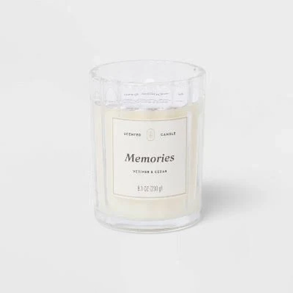 Threshold Glass Jar Candle Memories