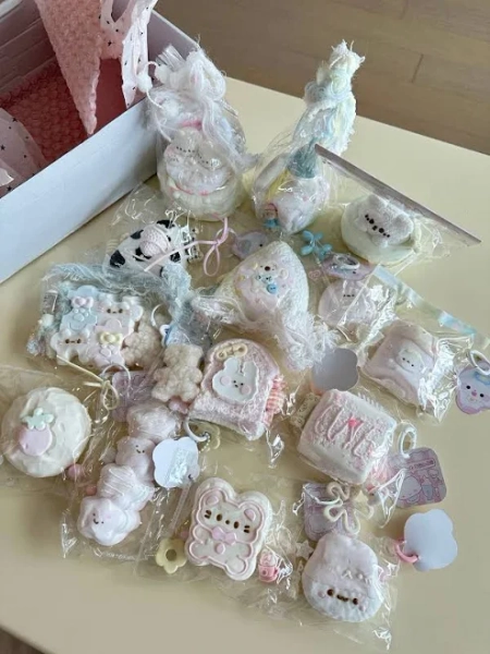 Handmade Taba Squishy: Sensory Stress Relief Toy, Kawaii Gift, Mystery Bag