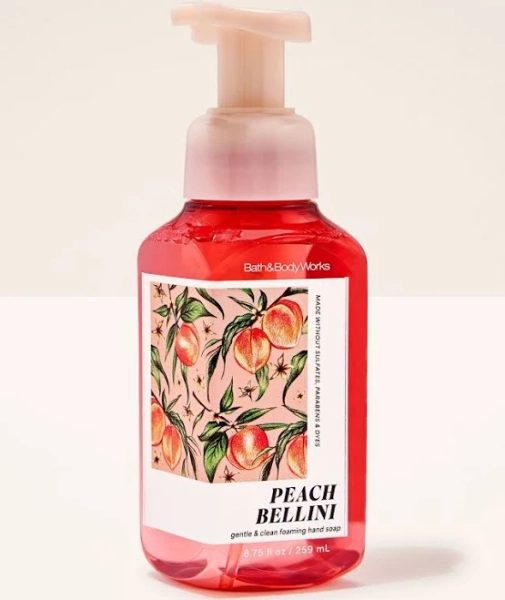 Bath & Body Works Peach Bellini Gentle & Clean Foaming Hand Soap