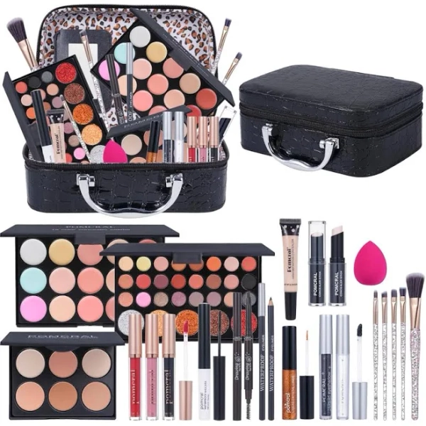 Makeup Kit For Teens Girls Full Set With Box Eyeshadow Lipsticks