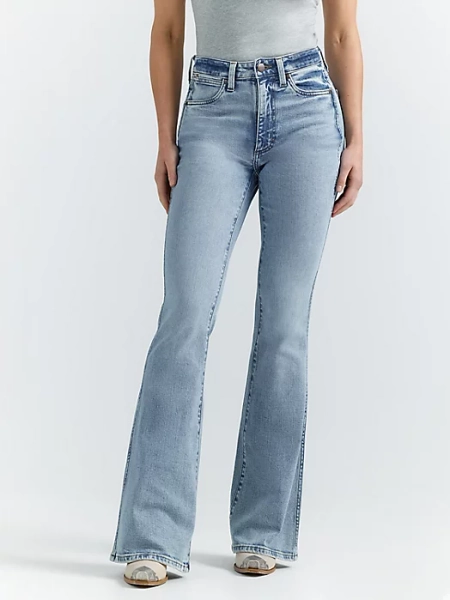 Womens Wrangler Retro Bailey HR Flare Jean:Giovanni:27:32 | Women's JEANS | Wrangler®