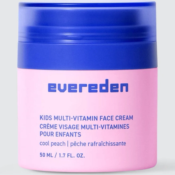 Evereden Kids Face Cream Fresh Pomelo, 1.7 oz. Non-Toxic and Natural Kids Face Lotion