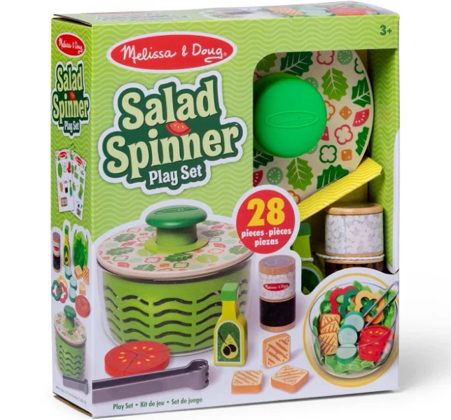 Melissa & Doug Salad Spinner Play Set