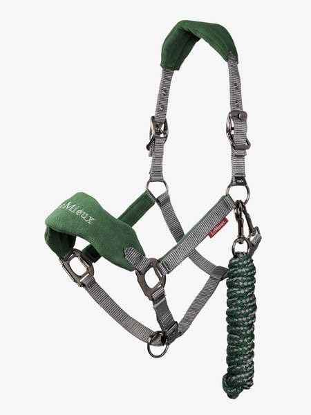 Vogue Halter & Leadrope Hunter Green