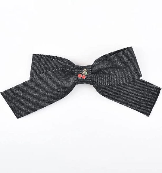 Kidichic Cherry Bow Clip