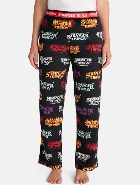 Stranger Things Women's Velour Sleep Pants