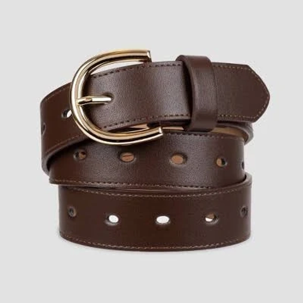 A New Day Women's Laser Cut Belt with Adjustable Strap