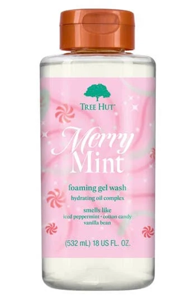 Tree Hut Merry Mint Foaming Gel Wash