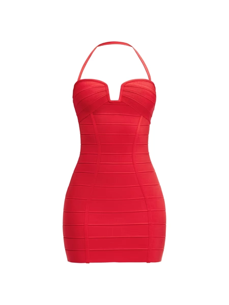 Hervé Léger Holly Bandage Minidress | Saks Fifth Avenue